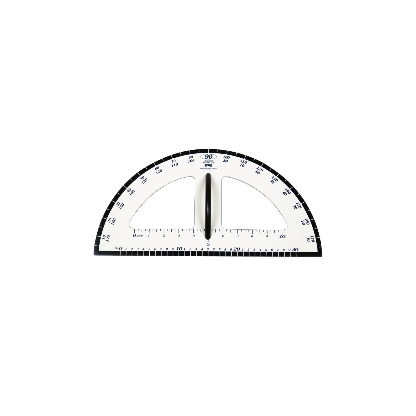 Learning Advantage® Dry Erase Magnetic Protractor