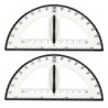 Learning Advantage® Dry Erase Magnetic Protractor, Pack of 2