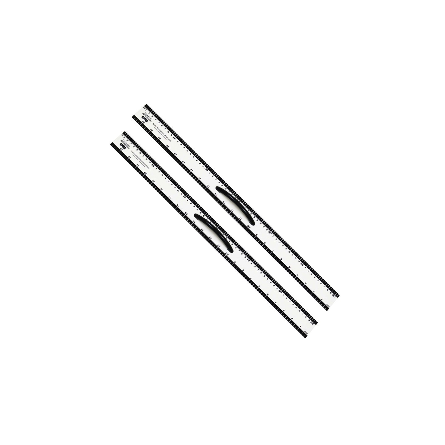 Learning Advantage® Magnetic Dry Erase Straight Edge - 24" - Pack of 2