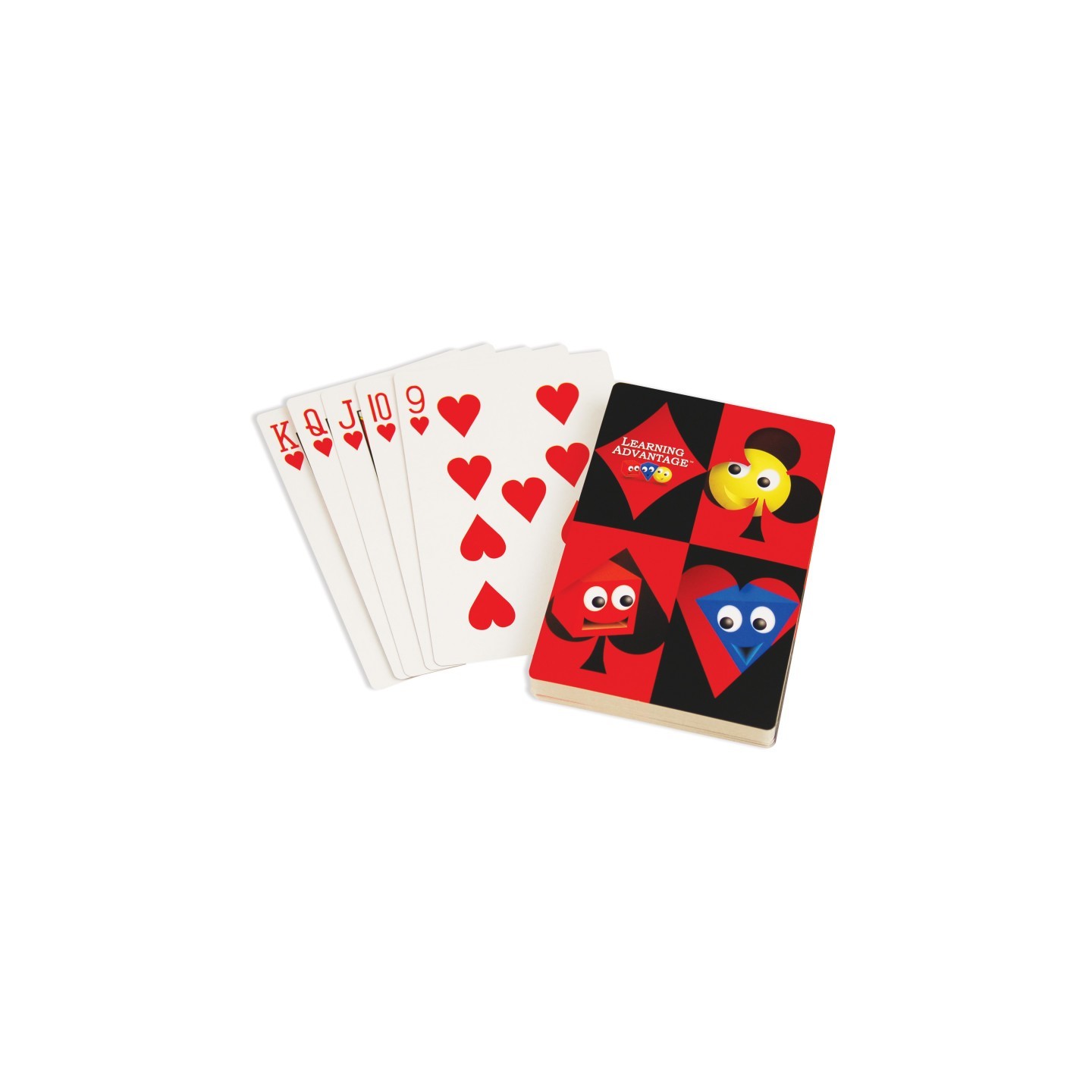 Learning Advantage® Large Playing Cards - Set of 52