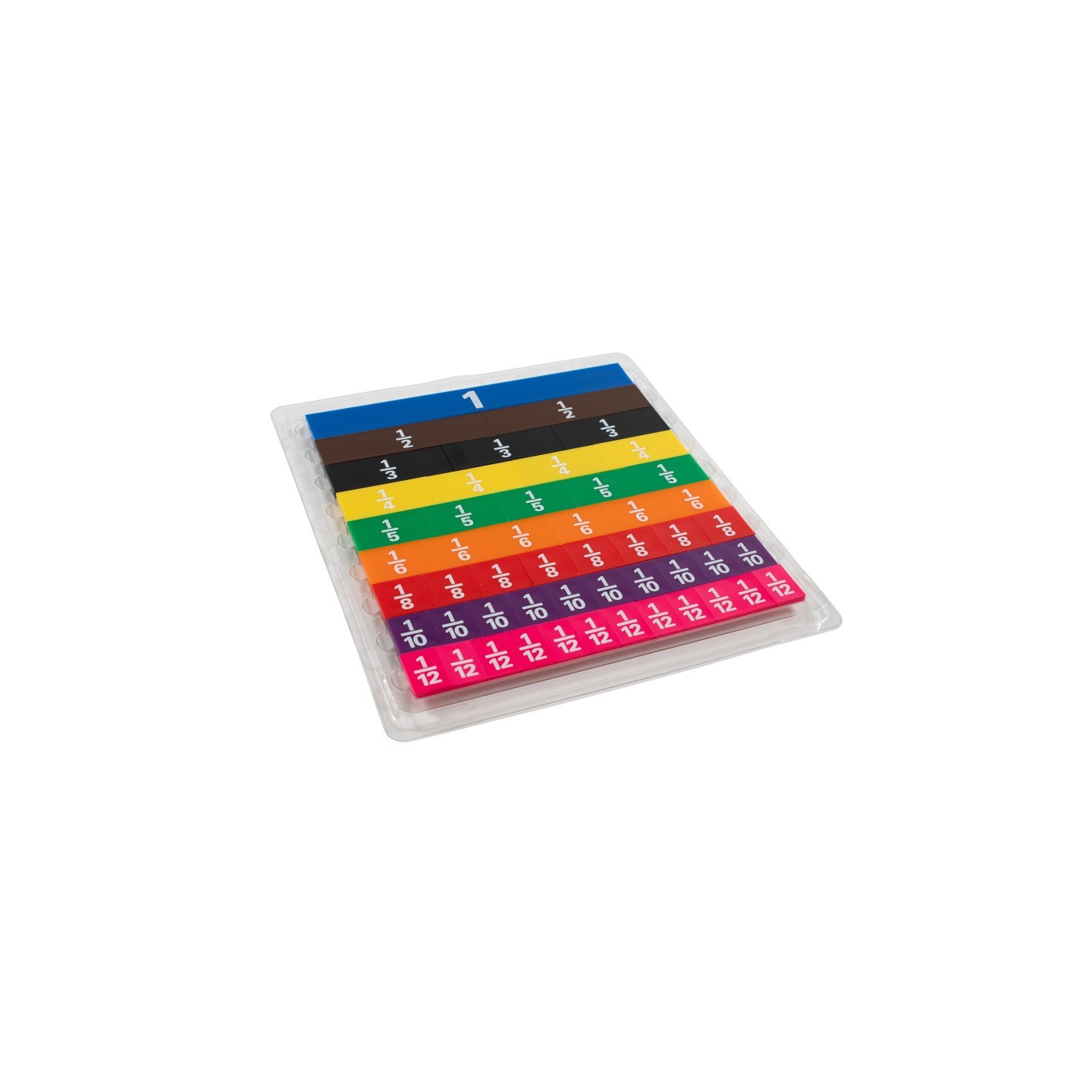 Learning Advantage® Fraction Tiles with Work Tray Set