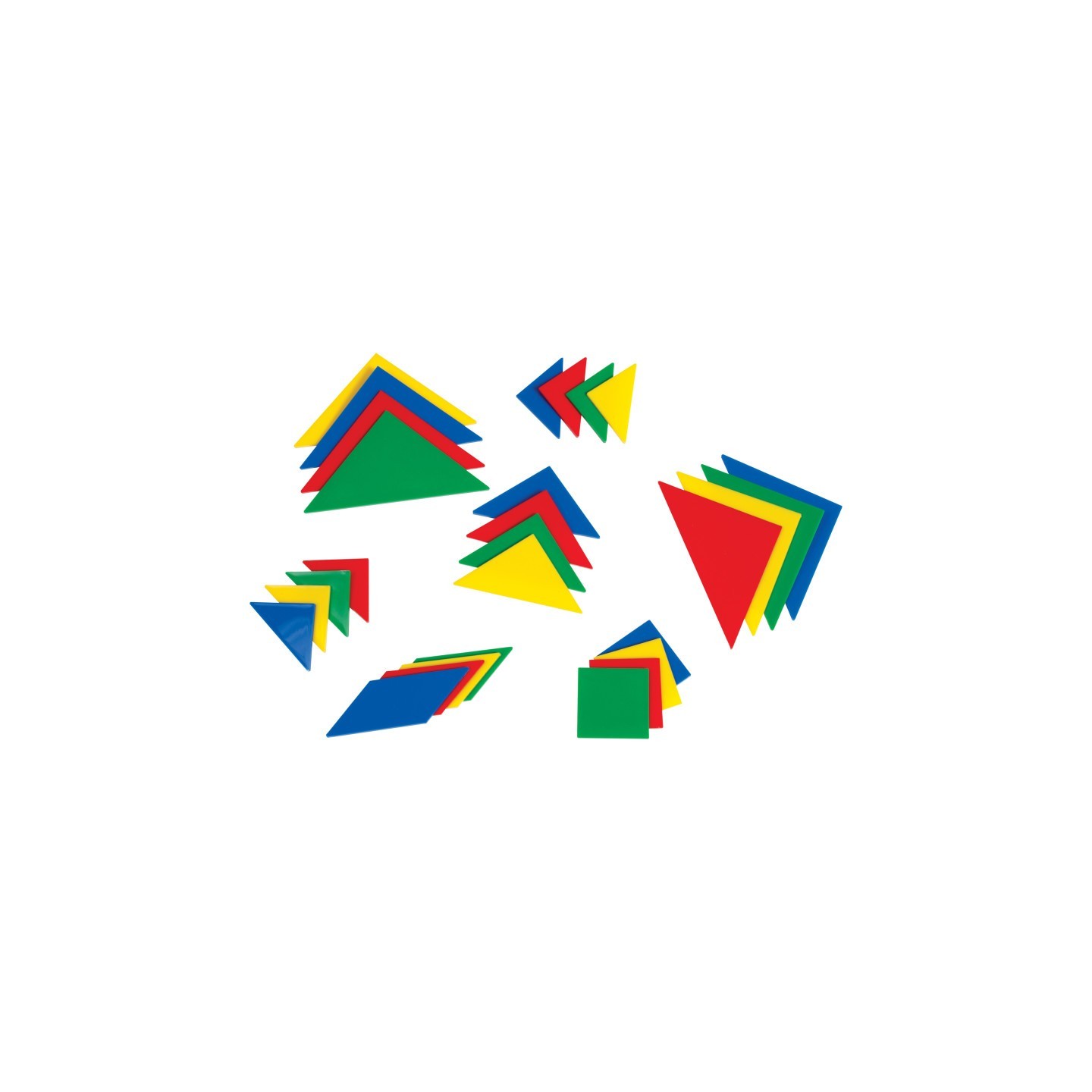 Learning Advantage® Tangrams - Set of 4 - 28 Pieces