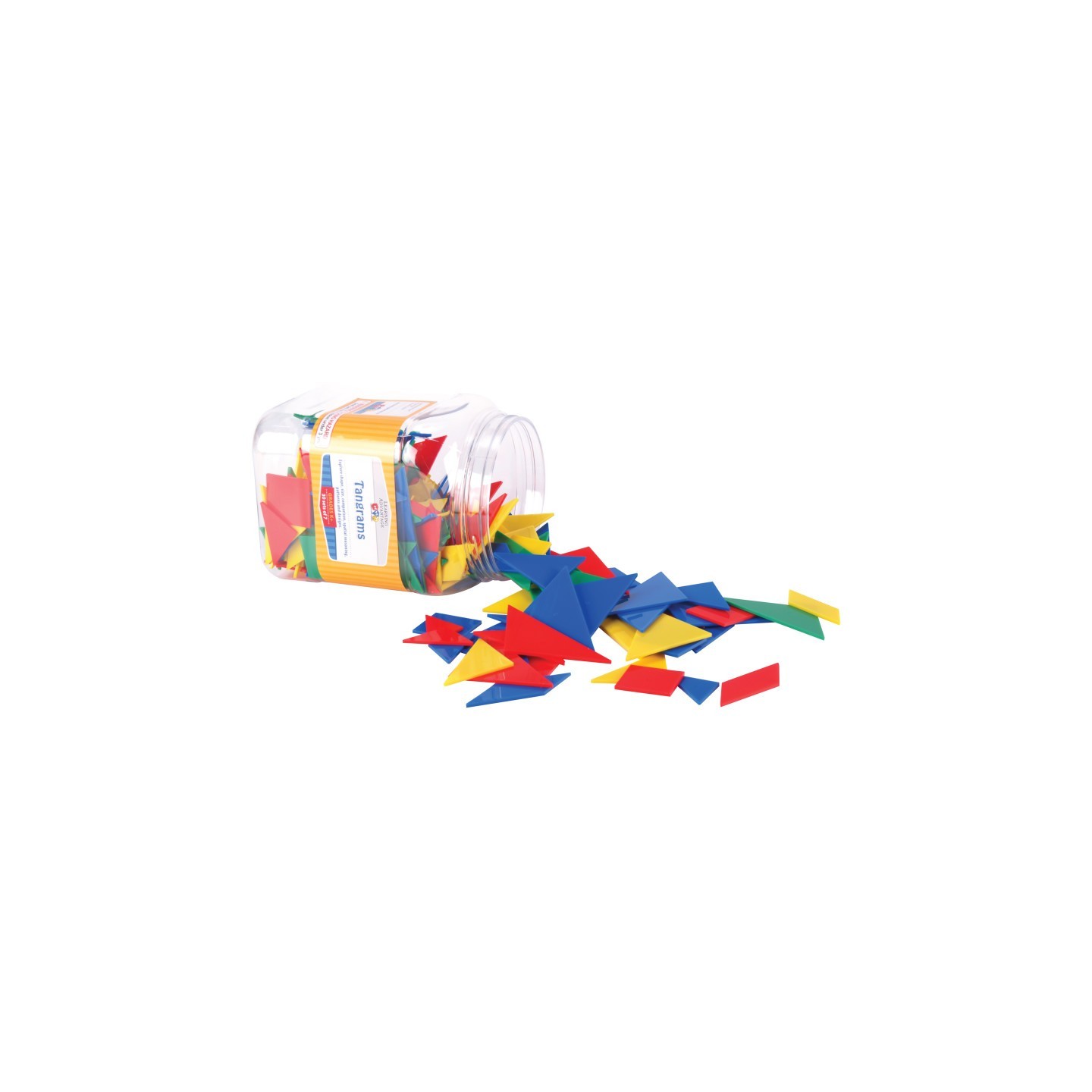 Learning Advantage® Tangrams - Class Pack - 30 Sets - 210 Pieces