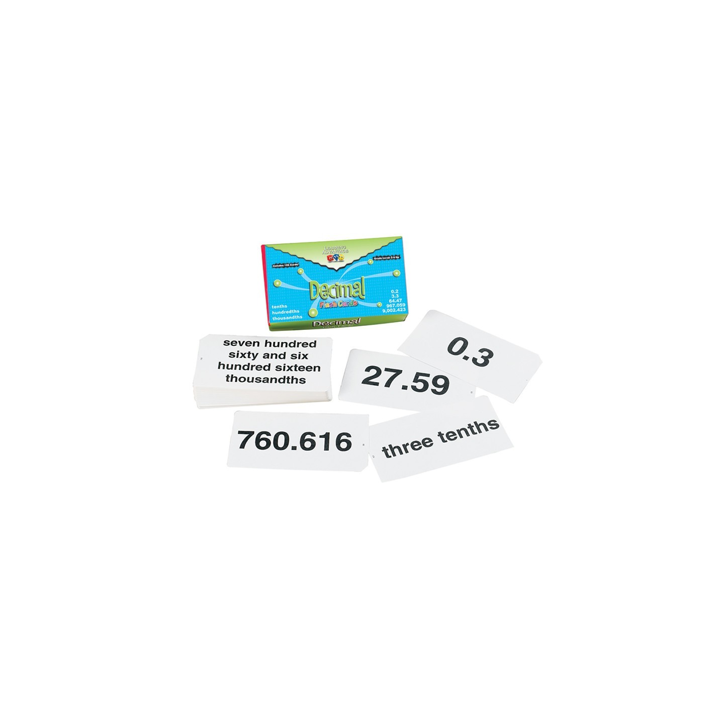 Learning Advantage® Decimal Flash Cards