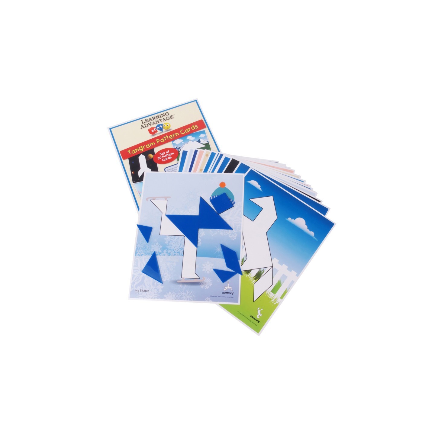 Learning Advantage® Tangrams and Pattern Cards