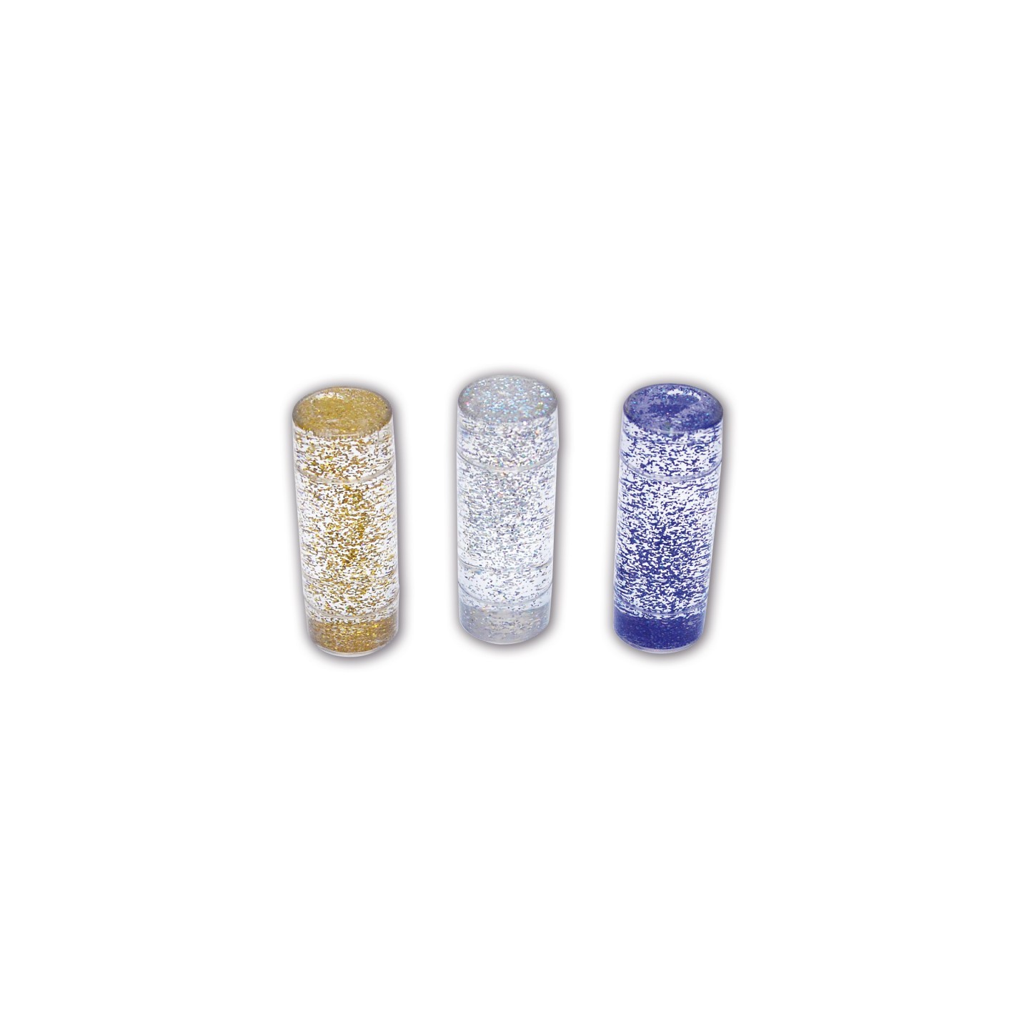 TickiT® Sensory Glitter Storm - Set of 3 - Blue, Silver, Gold