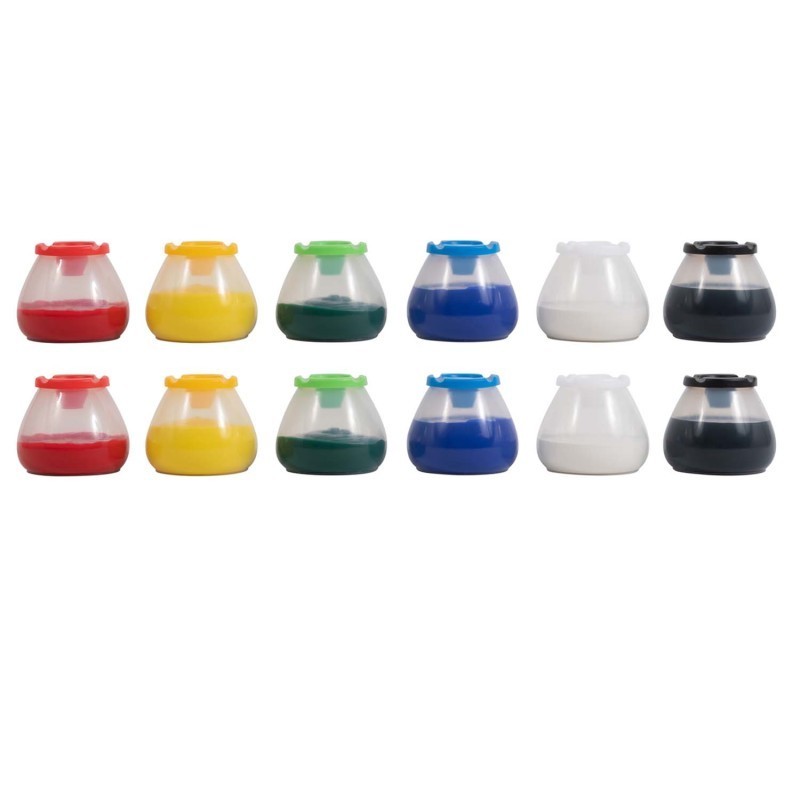 READY 2 LEARN™ No Spill No Tip Paint Pots, 6 Per Set, 2 Sets
