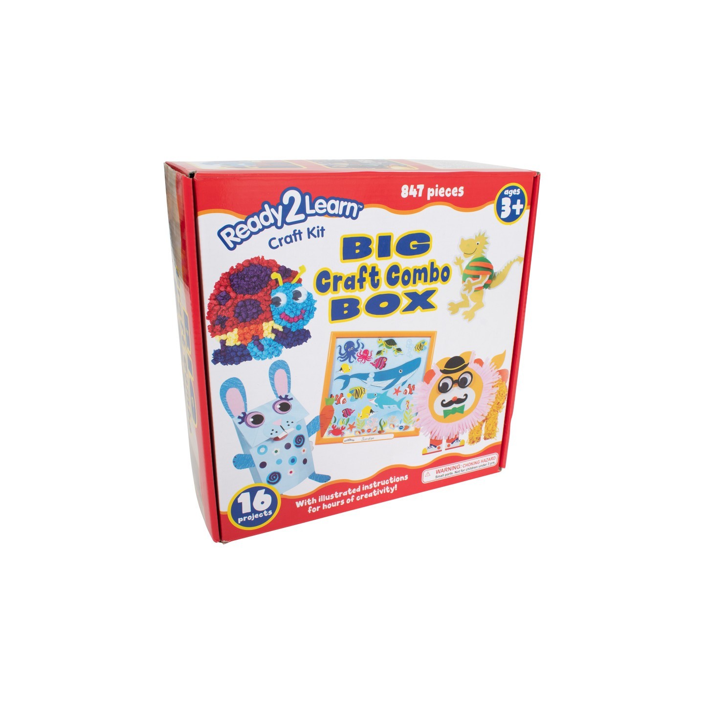 READY 2 LEARN™ Big Craft Combo Box - 800+ Pieces - 16 Projects