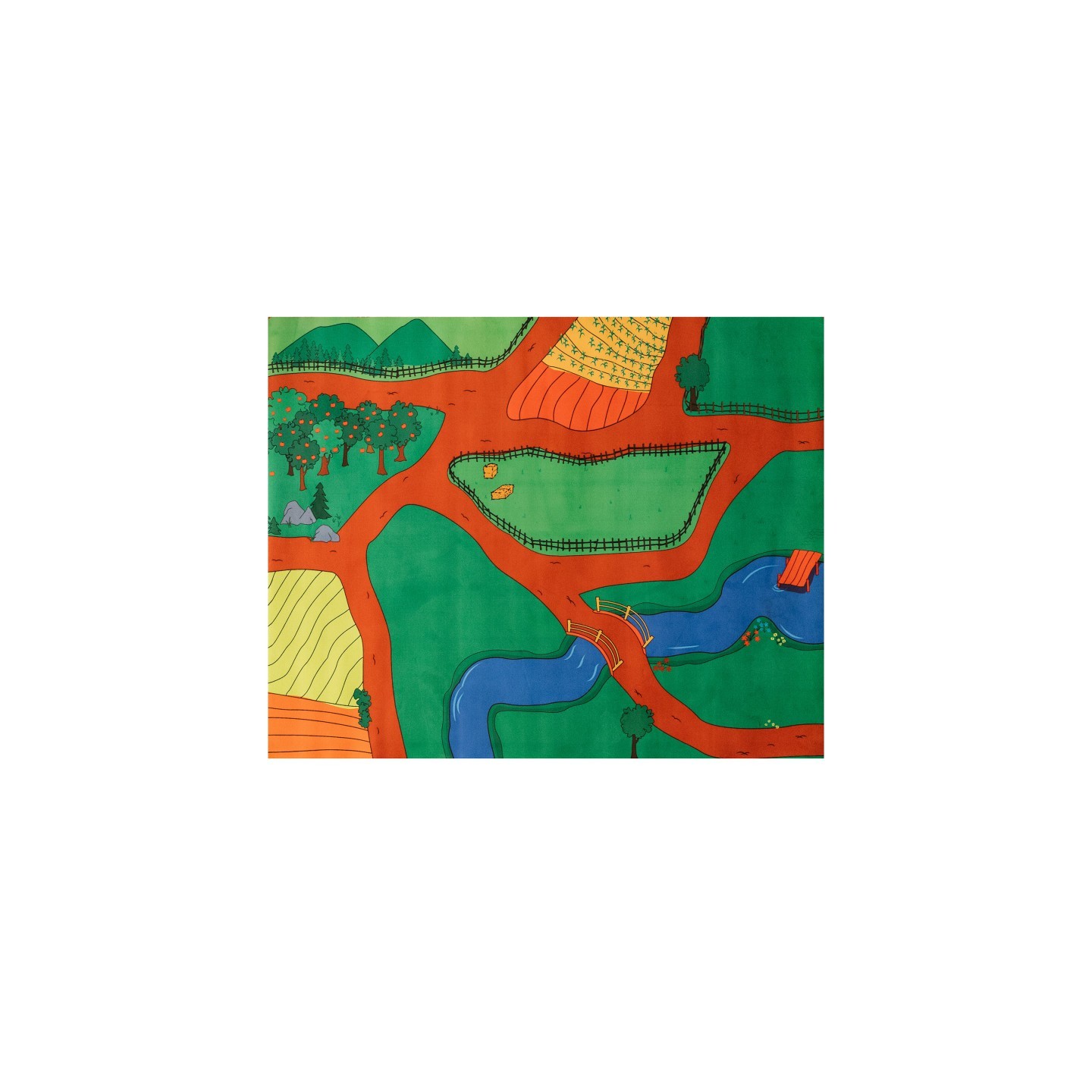 The Freckled Frog Farm Floor Mat
