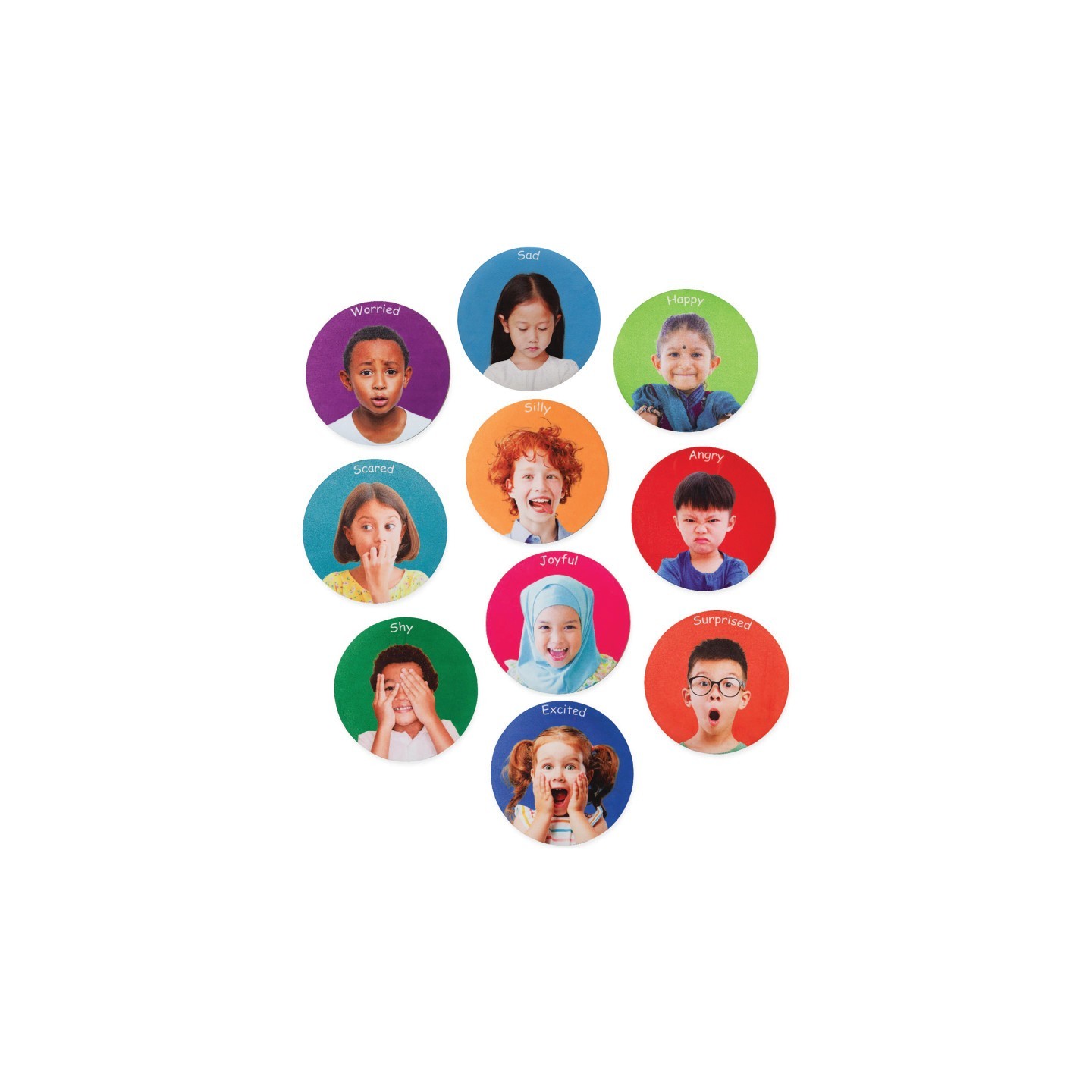 The Freckled Frog Are You Ok? Emotions Mats - Set of 10