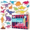 Spark & Wow Wooden Magnets - Dinosaurs - Set of 20