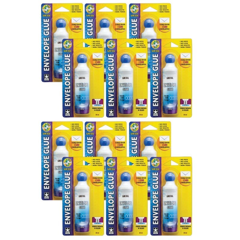 Crafty Dab® Paper & Envelope Glue, Pack of 12
