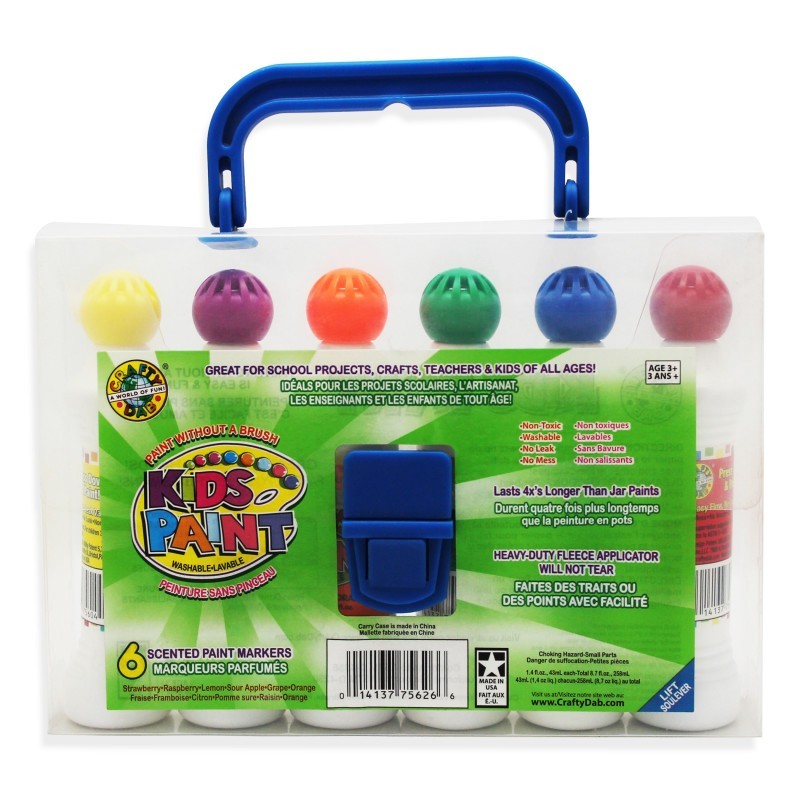 Crafty Dab® Scented Paint Markers, Pack of 6