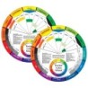 The Color Wheel Company Pocket Color Wheel, 5-1/8" Diameter, Pack of 2