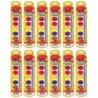 Cra-Z-Art® Washable Watercolors with Brush, Peggable Tray, 8 Colors Per Set, 12 Sets