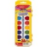 Cra-Z-Art® Washable Watercolors with Brush, Peggable Tray, 16 Count