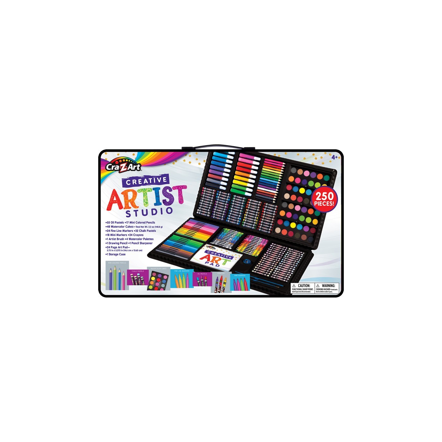 Cra-Z-Art® Super Art Set, 250 Pieces