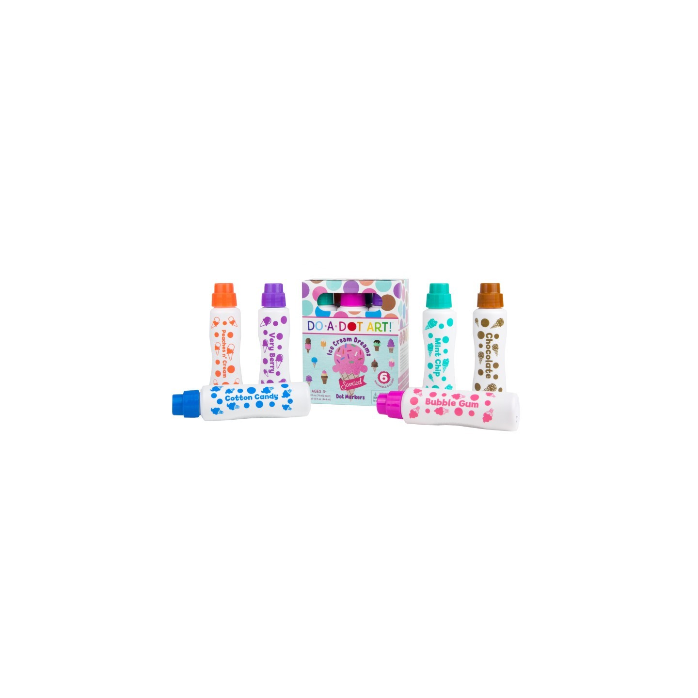 Do-A-Dot Art!® Ice Cream Dreams Dot Markers, 6 Colors