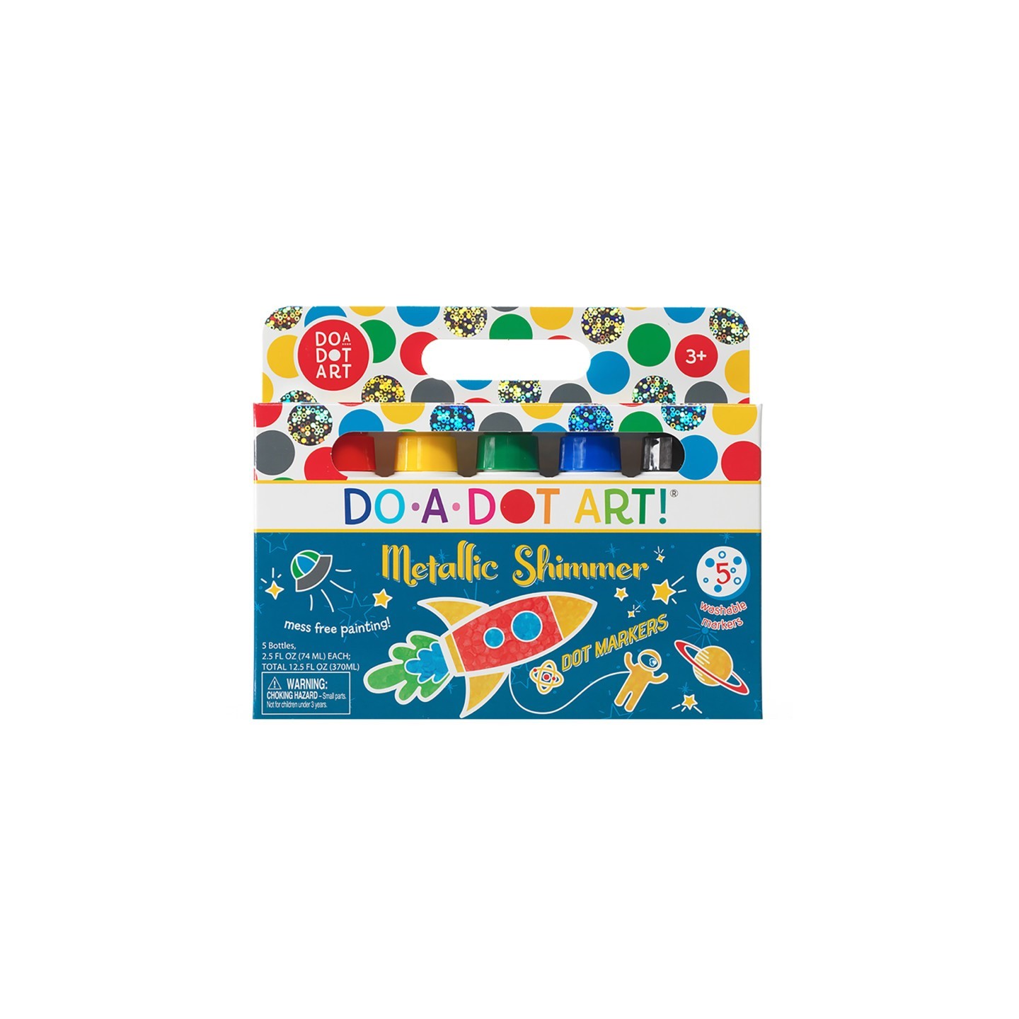 Do-A-Dot Art!® Dot Markers, Metallic Shimmer, 5-Pack