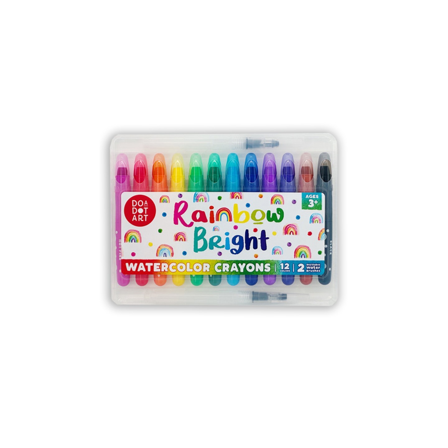Do-A-Dot Art!® Rainbow Bright Watercolor Crayons, Pack of 12