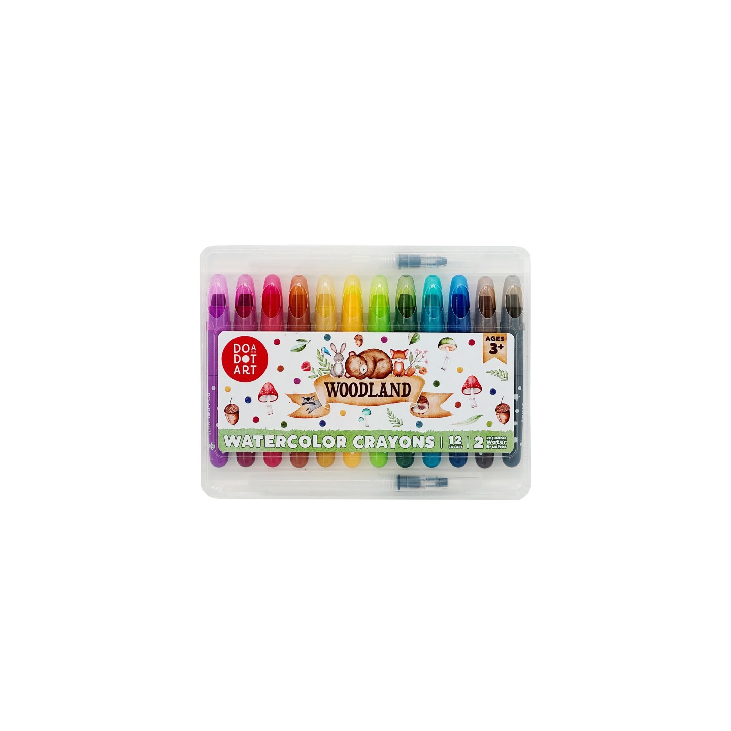 Do-A-Dot Art!® Woodlands Watercolor Crayons, Pack of 12
