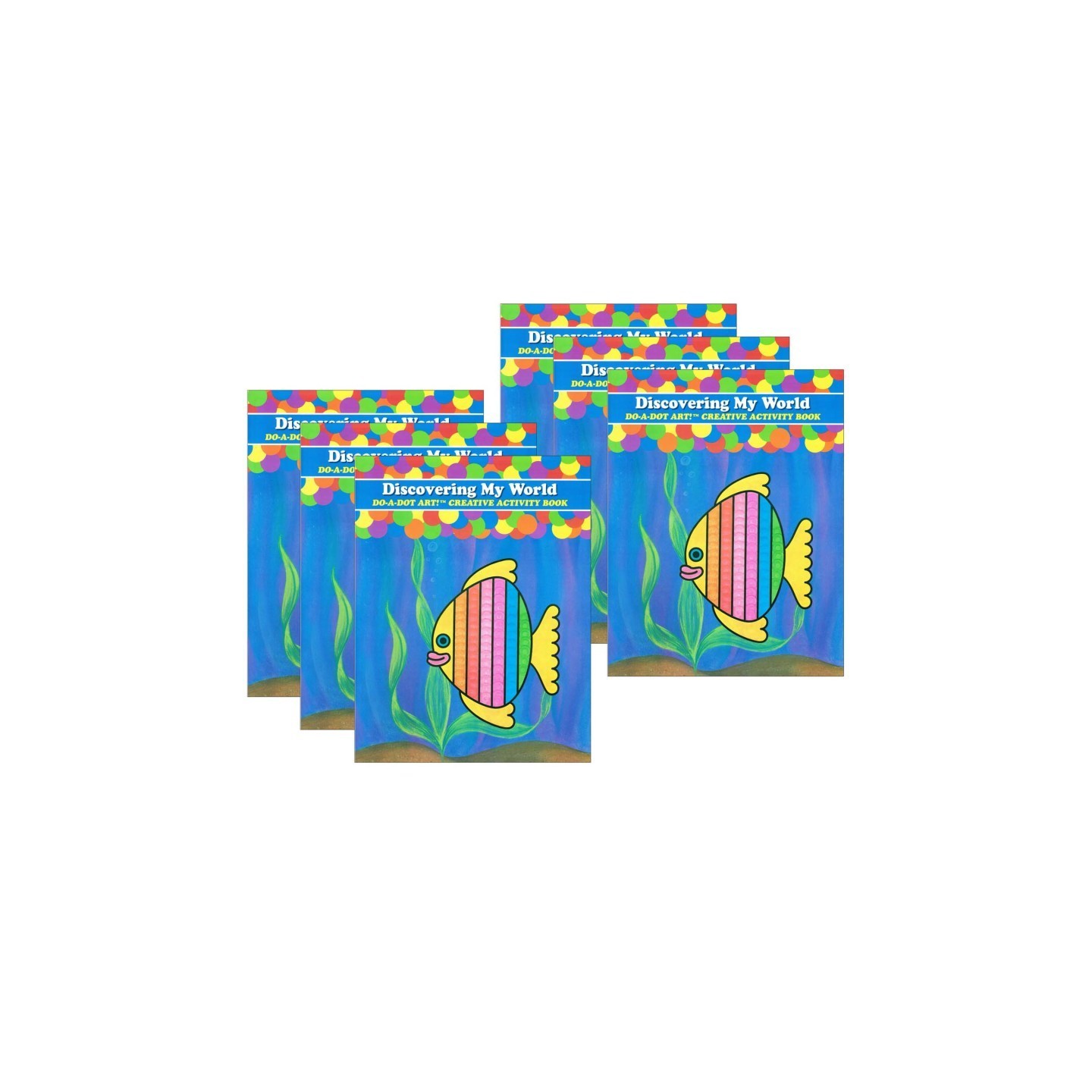 Do-A-Dot Art!® Discovering My World Creative Art & Activity Book, Pack of 6