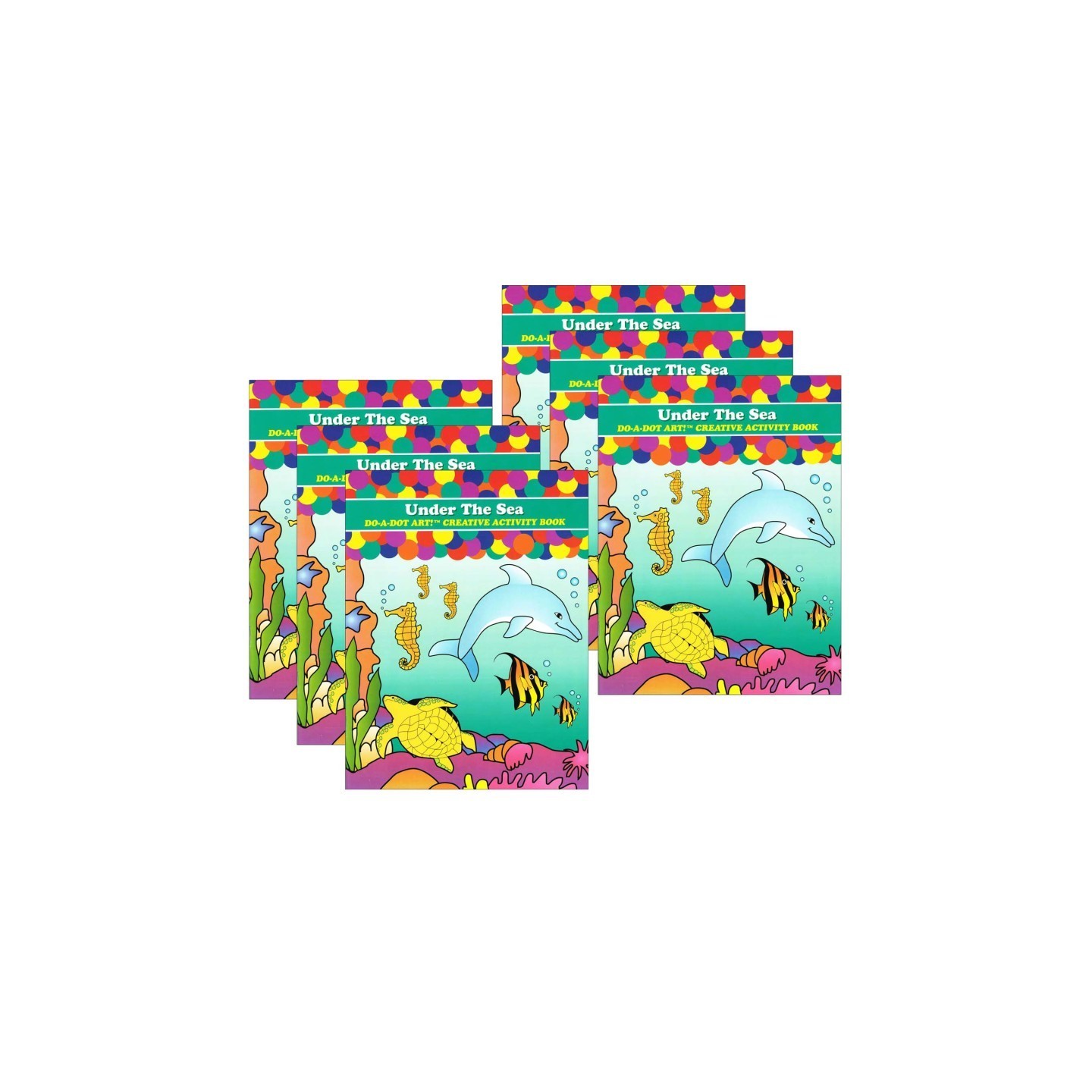 Do-A-Dot Art!® Under the Sea Creative Art & Activity Book, Pack of 6