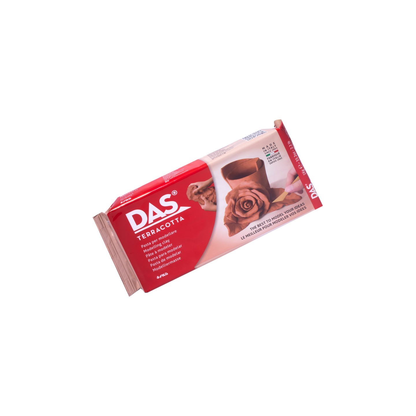 DAS® Modeling Clay Air Hardening, Terra Cotta, 2.2lb