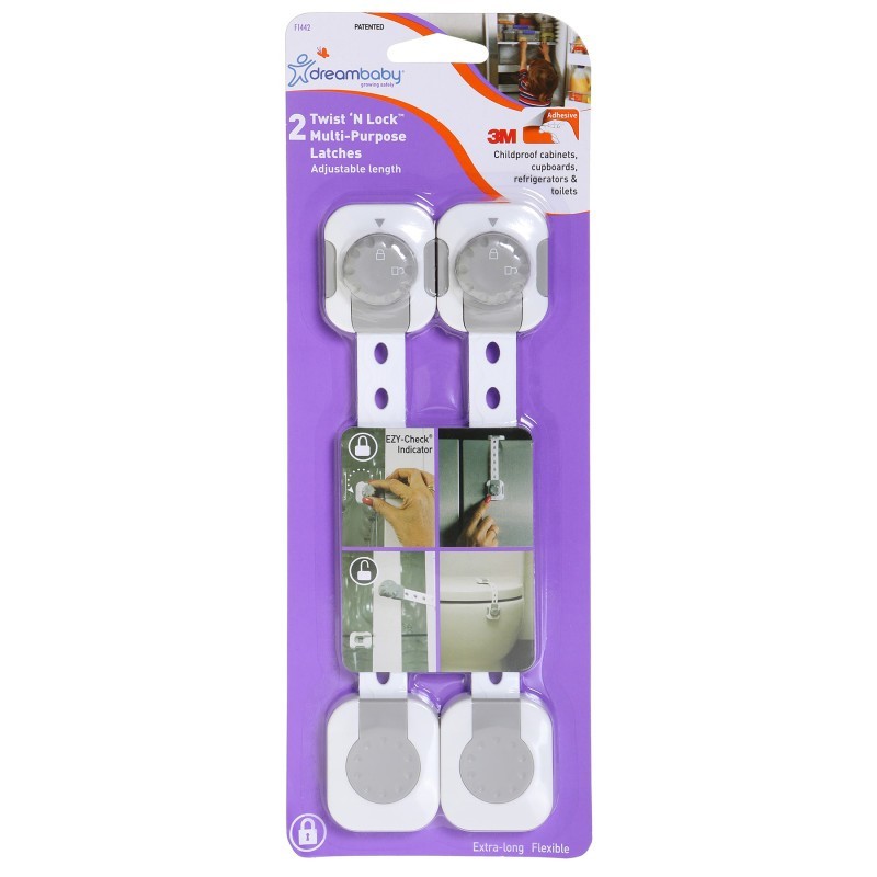 Dreambaby® Multipurpose Latches, Pack of 2