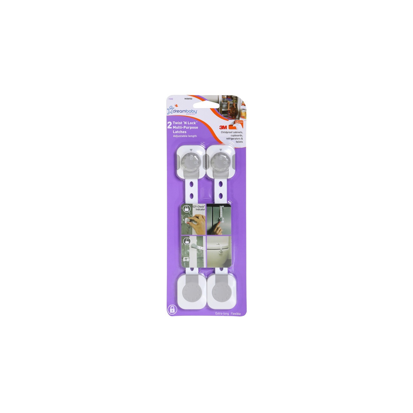 Dreambaby® Multipurpose Latches, Pack of 2