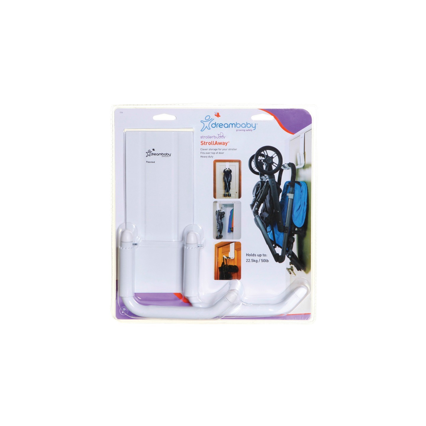 Dreambaby® Strollerbuddy® StrollAway® Over the Door Stroller Hanger