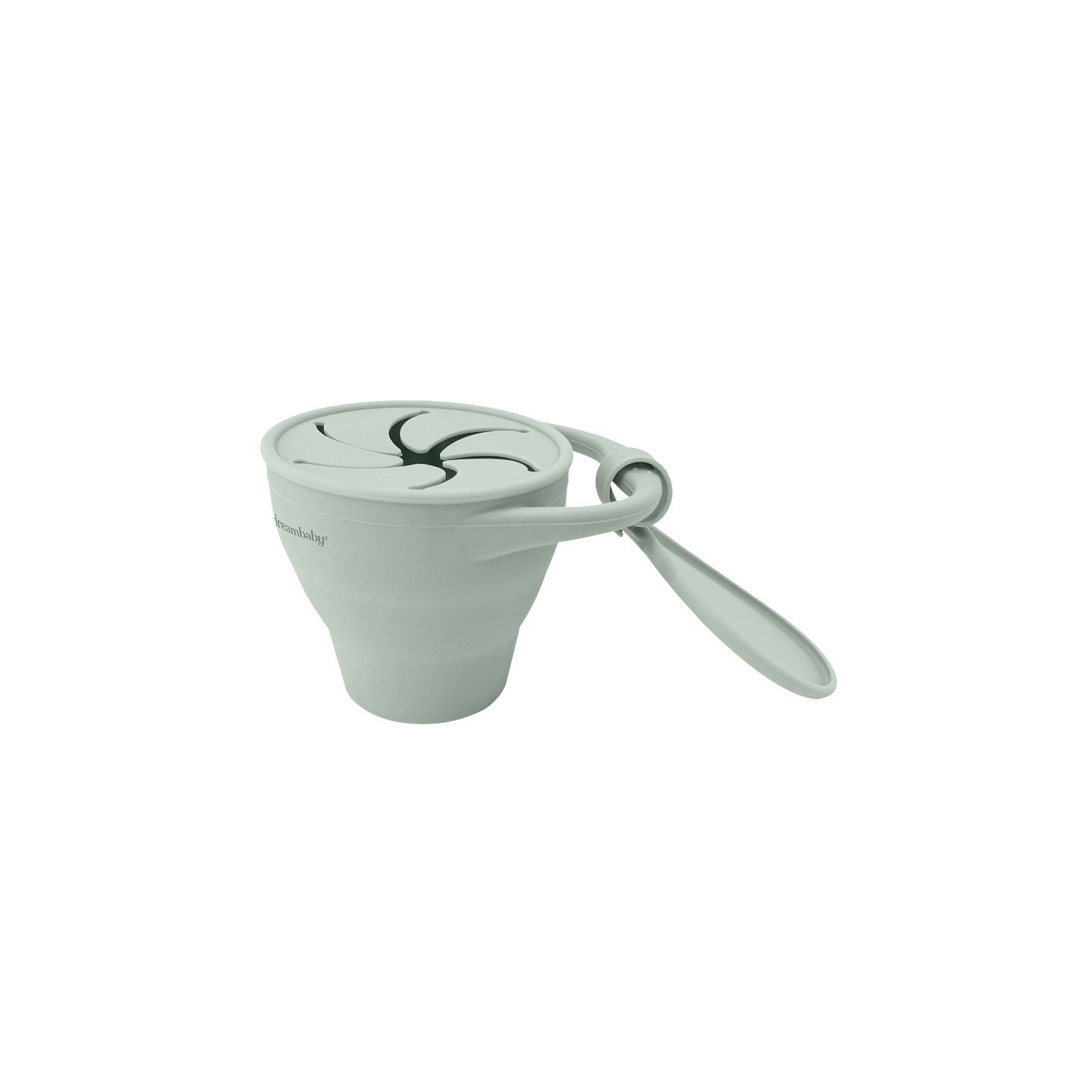 Dreambaby® Silicone Pop-Up Snack Cup, Seafoam