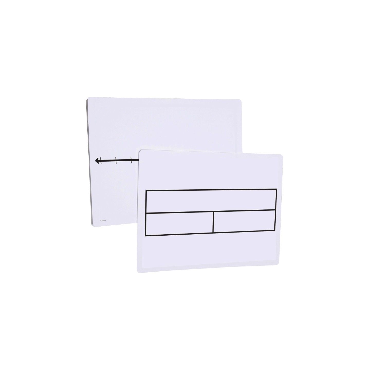 Didax® Write-On/Wipe-Off Part-Part-Whole/Number Line Mats, Pack of 10