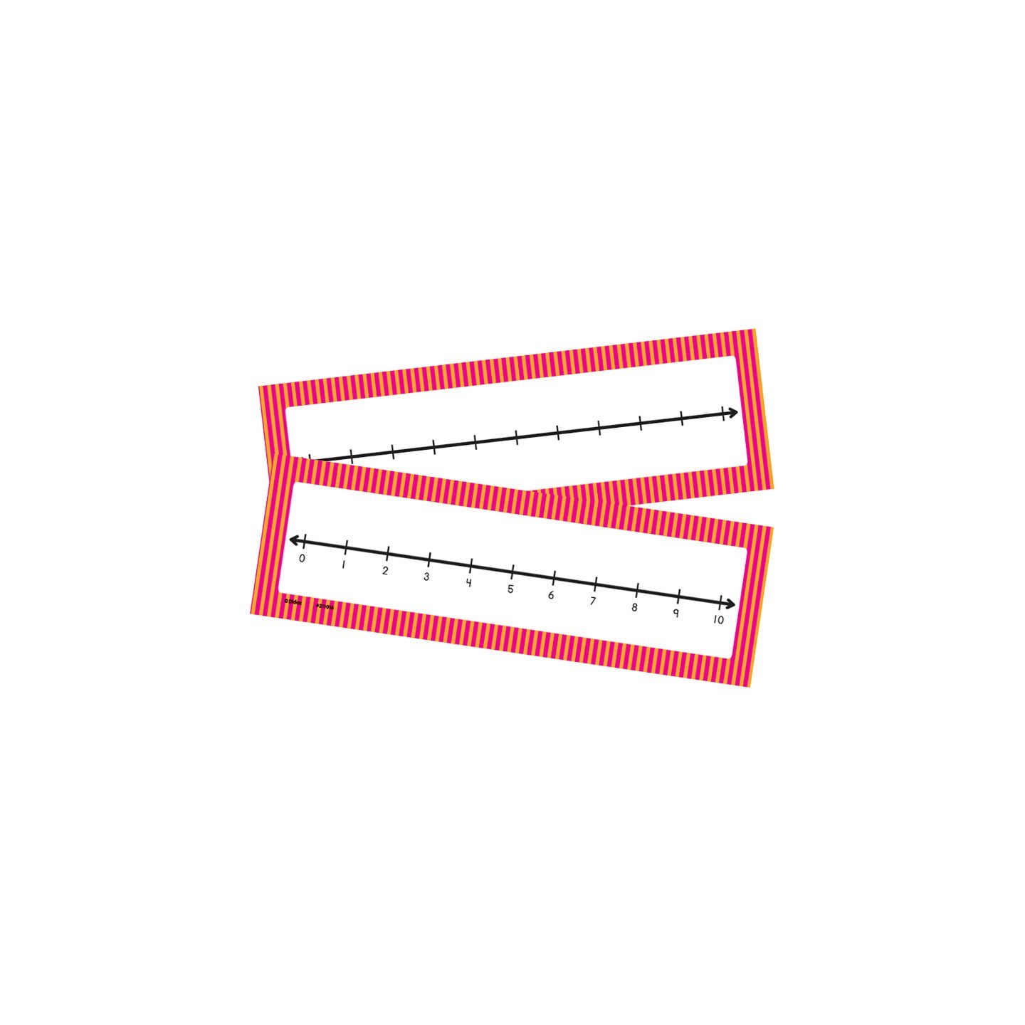 Didax® 0-10 Student Number Lines, Set of 10