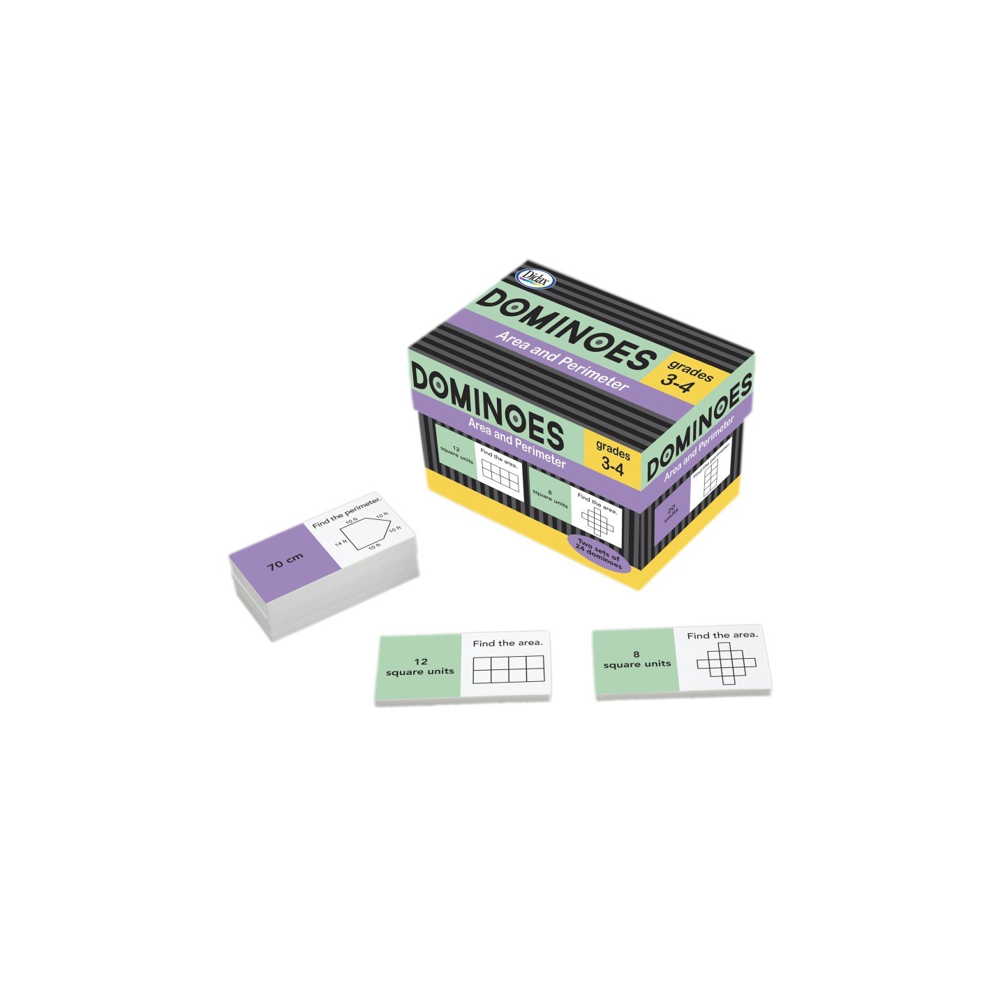 Didax® Area and Perimeter Dominoes