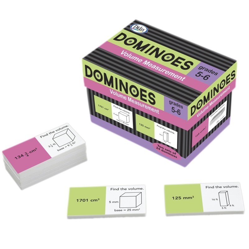 Didax® Volume Measurement Dominoes