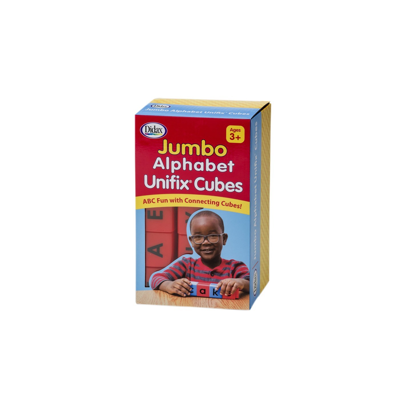 Didax® Jumbo Alphabet Unifix® Cubes, Set of 30
