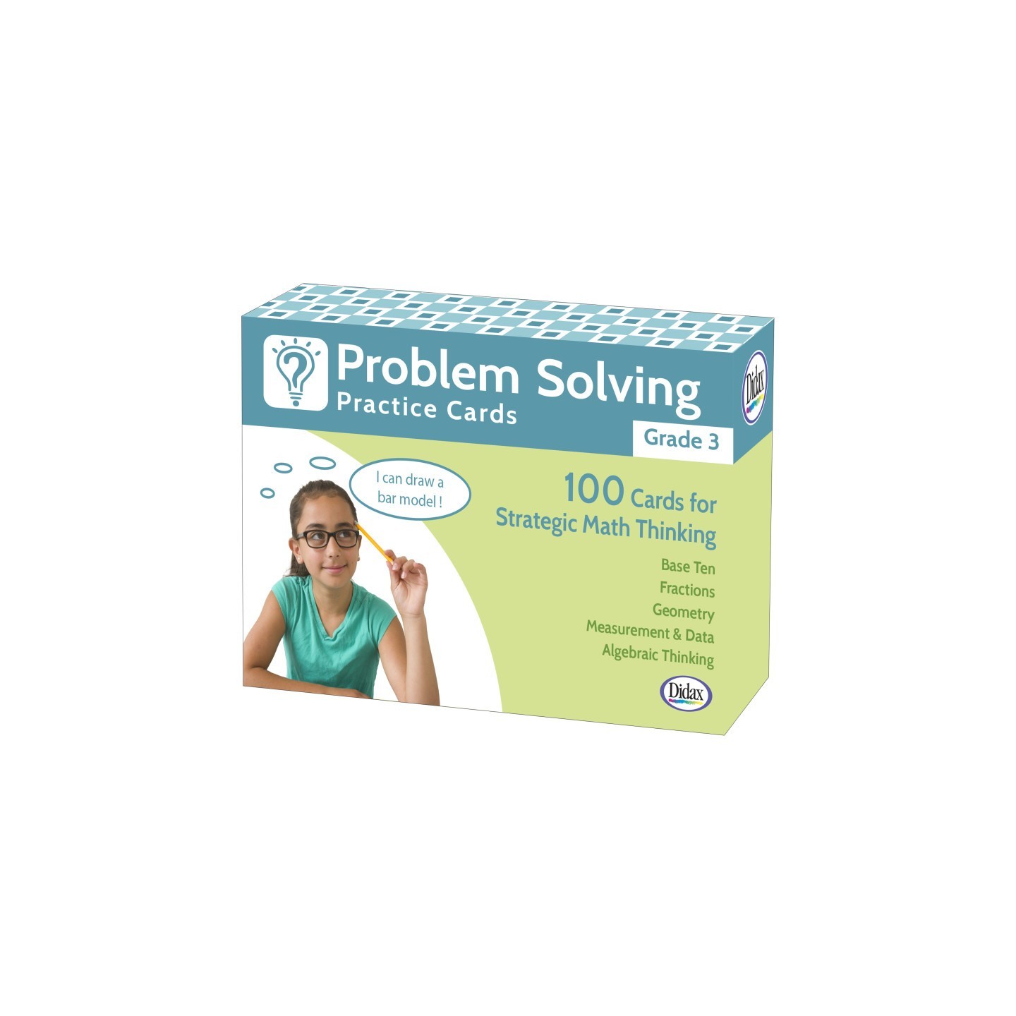 Didax® Problem Solving Practice Cards, Grade 3