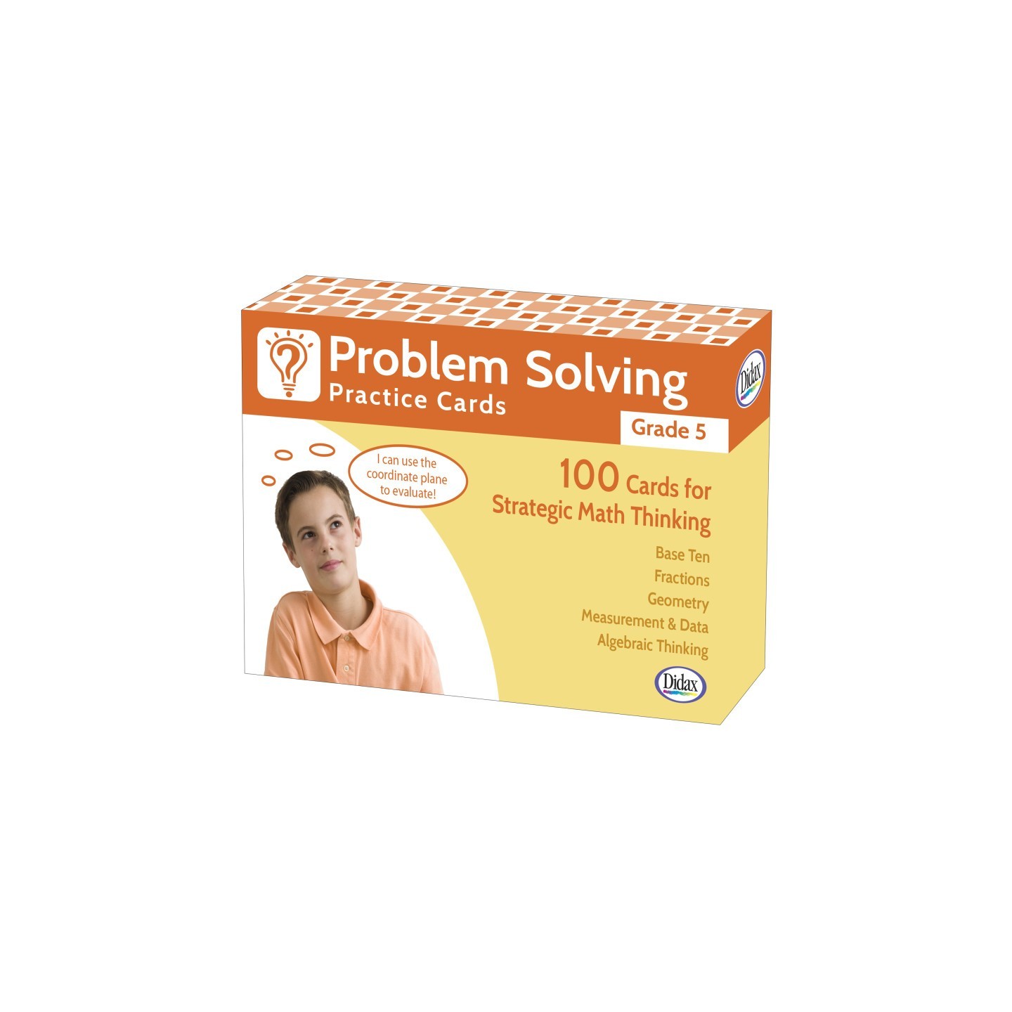 Didax® Problem Solving Practice Cards, Grade 5