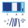 Didax® Magnetic Base Ten Place Value Frame Set