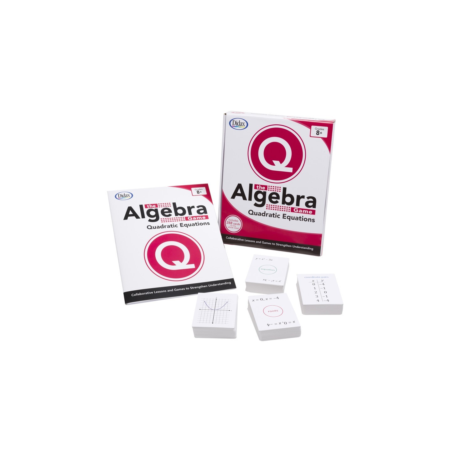 Didax® The Algebra Game: Quadratic Equations Basic