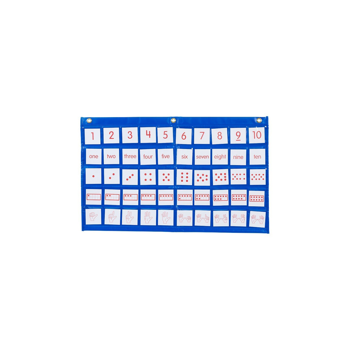 Didax® Number Path Pocket Chart with Cards