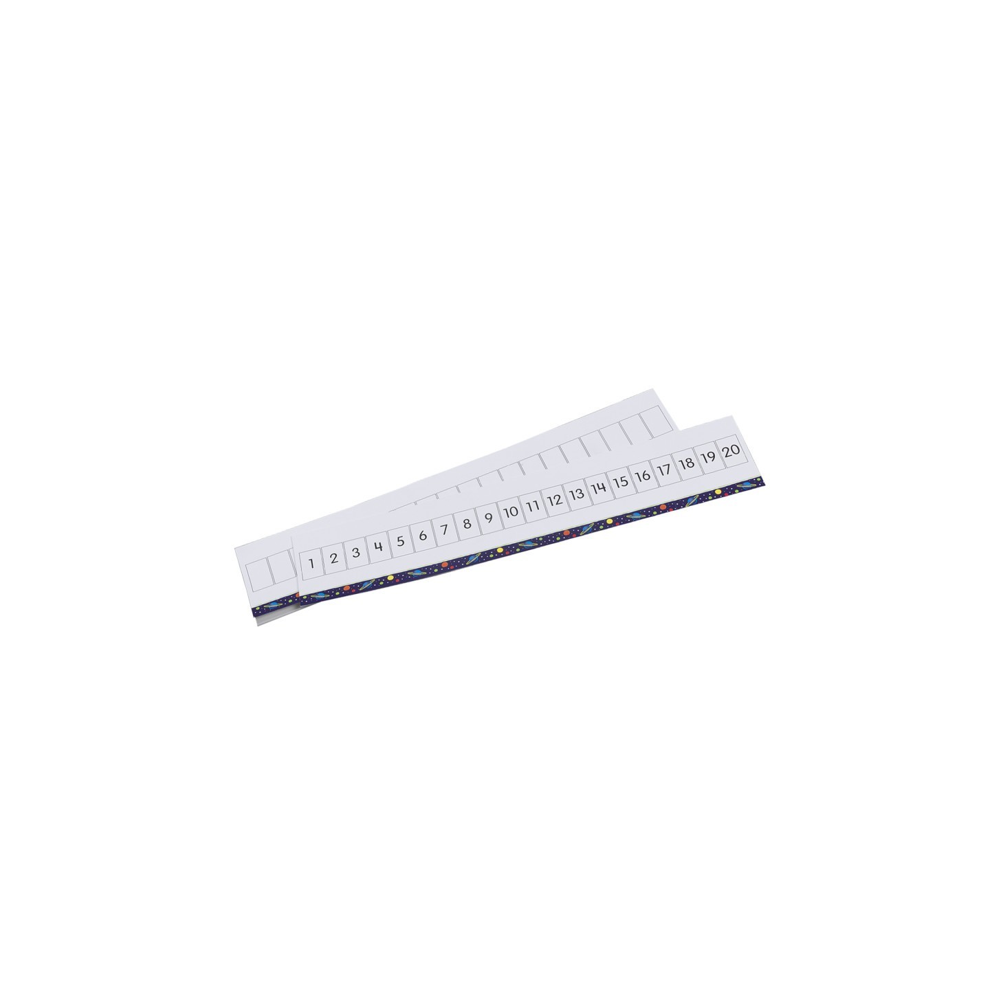 Didax® Write-On/Wipe-Off 1-20 Number Path, Set of 10