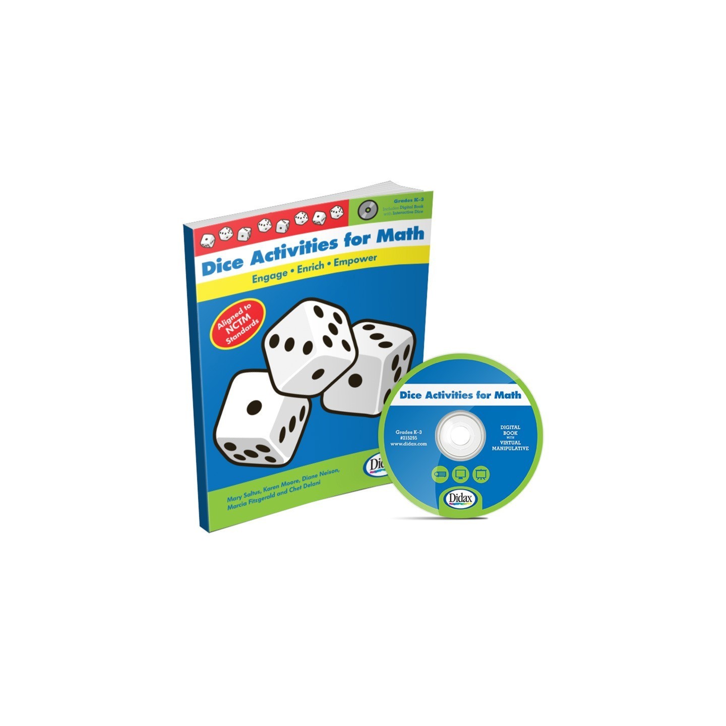 Didax® Dice Activities for Math Book & CD