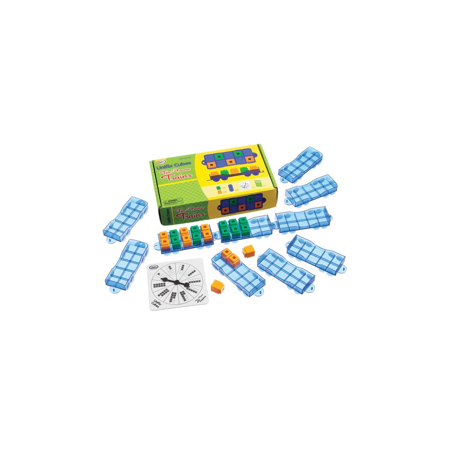 Didax® Ten-Frame Trains Activity Set