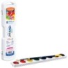 Prang® Watercolors, Oval Pans, 8 color set with brush