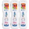 Prang® Semi-Moist Washable Watercolor Set, 8 colors, 3 Sets