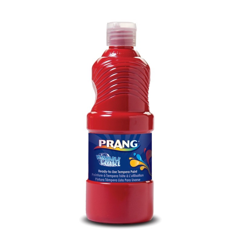 Prang® Washable Tempera Paint, Red, 16 oz