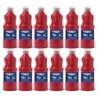 Prang® Washable Tempera Paint, Red, 16 oz, Pack of 6