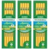 Ticonderoga® Laddie® Wood-Cased Pencils, #2 HB Soft, Yellow, 12 Per Pack, 3 Packs